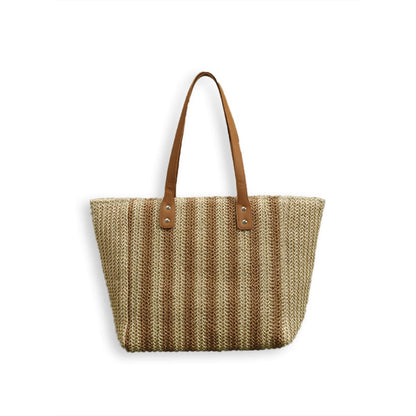 Large Capacity Minimalist Rattan Tote Bag-2yzshop