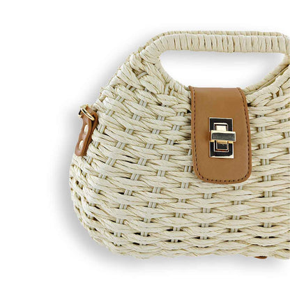 Boho Straw Woven Crossbody Bag-2yzshop