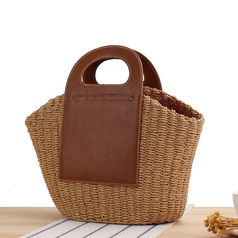 Stylish Casual Straw Hand Bag-2yzshop