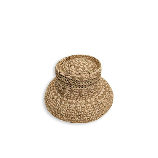 Vintage Handcrafted Straw Panama Hat-2yzshop