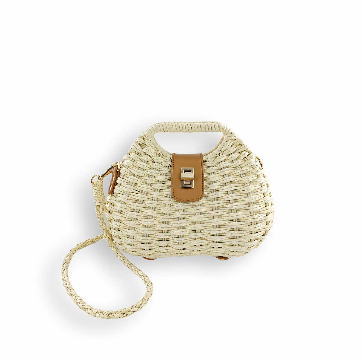 Boho Straw Woven Crossbody Bag-2yzshop