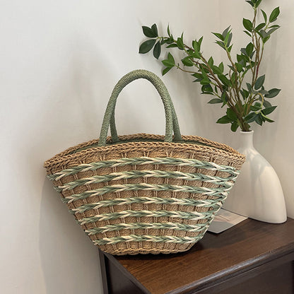 Minimalist Straw Handbag-2yzshop