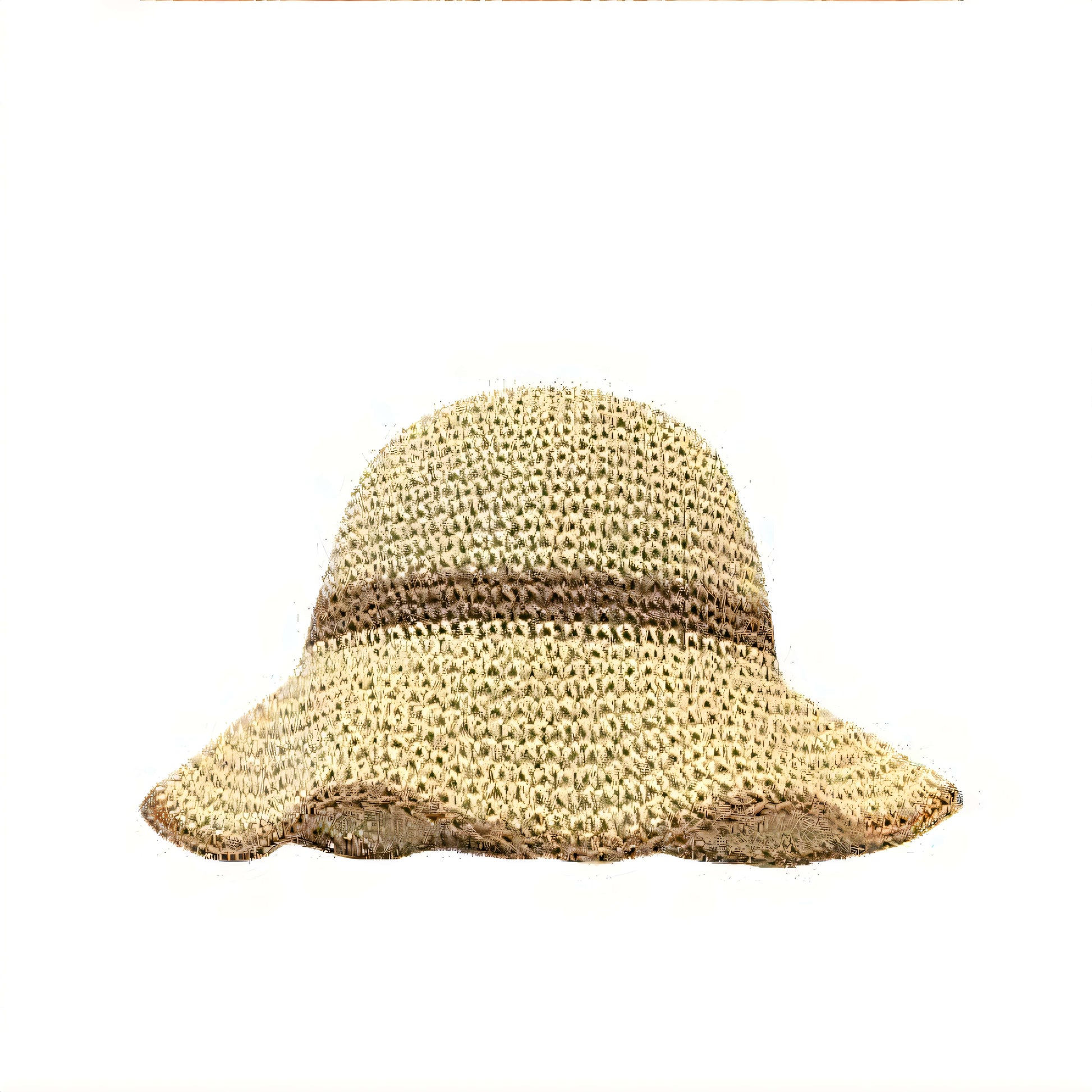 Fresh and Natural Bucket Straw Hat-2yzshop