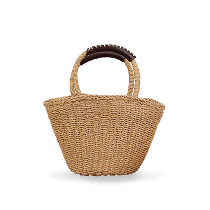 Environmental Protection Leather Straw Handbag-2YZ Shop