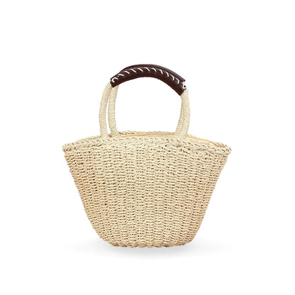 Environmental Protection Leather Straw Handbag-2YZ Shop