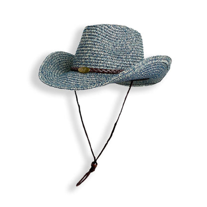 Folding Straw Cowboyhat-2yzshop