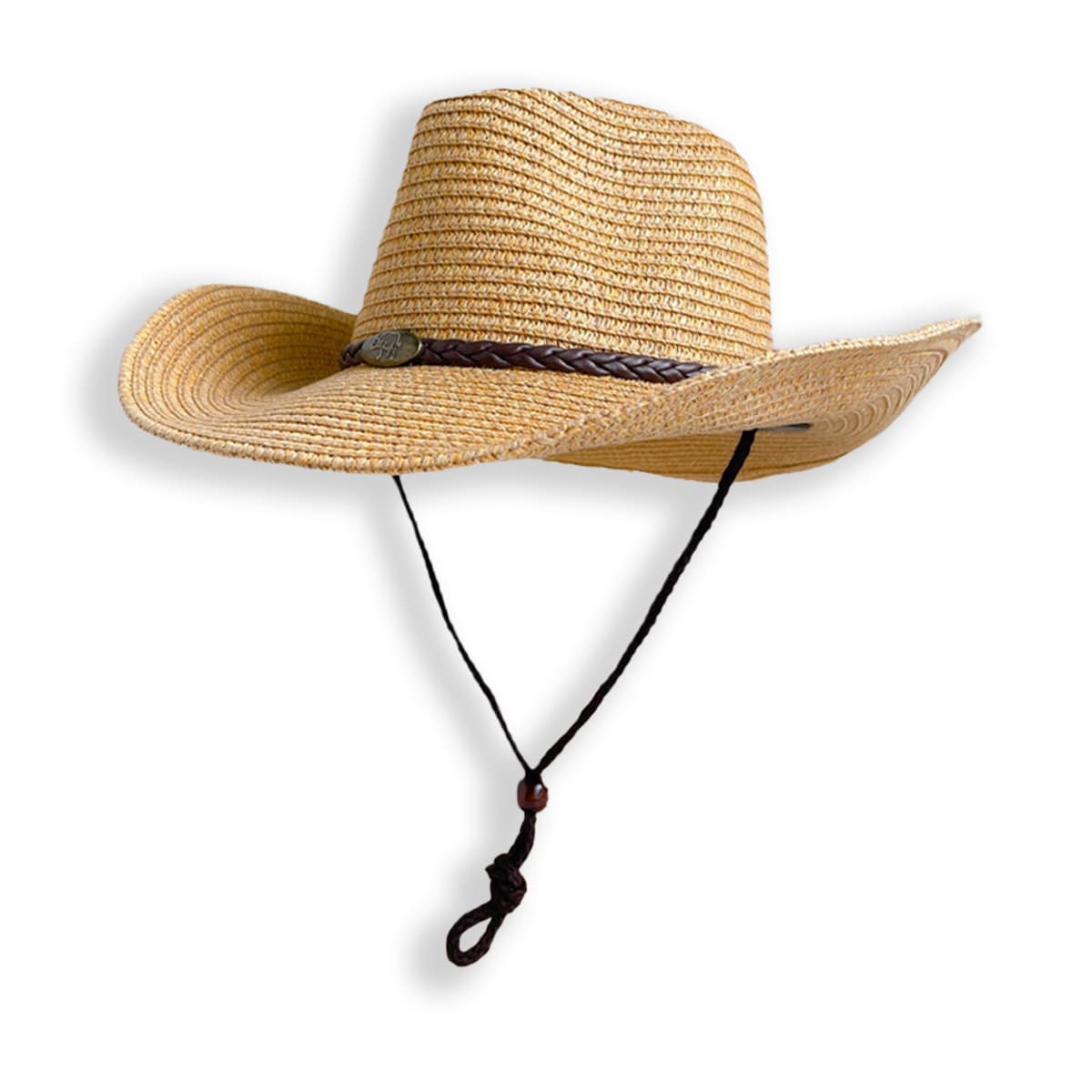 Classic Unisex Folding Straw Cowboy Hat