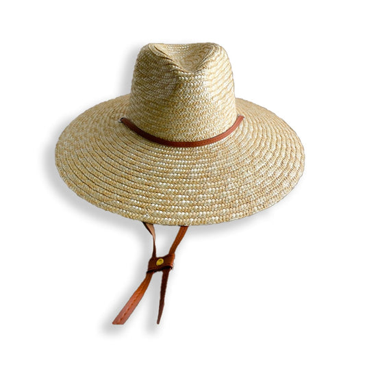 French Vintage Belted Wheat Straw Cowboyhat-2yzshop