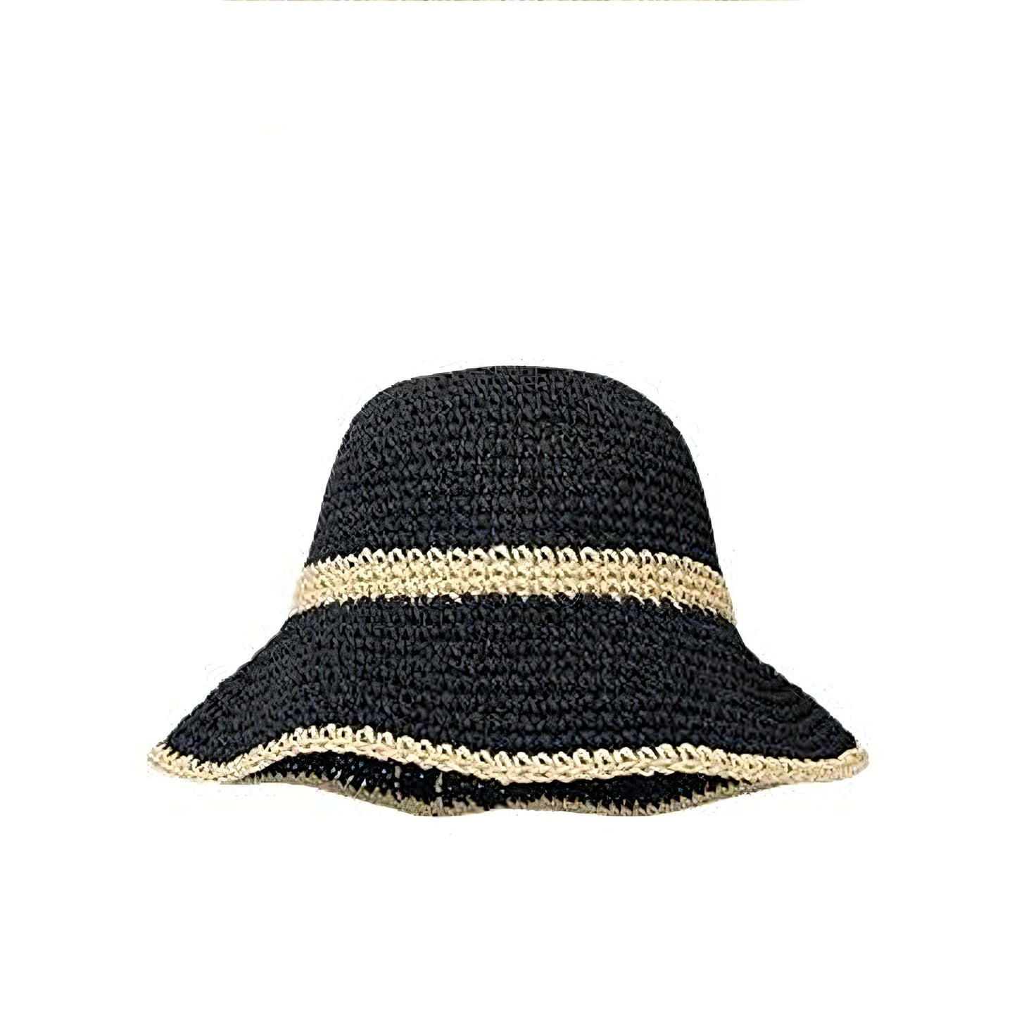 Fresh and Natural Bucket Straw Hat-2yzshop