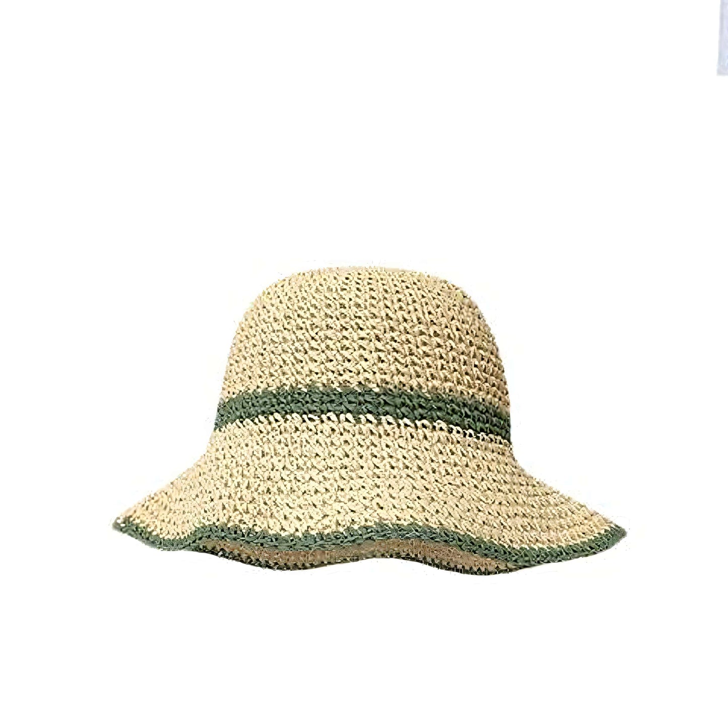 Fresh and Natural Bucket Straw Hat-2yzshop